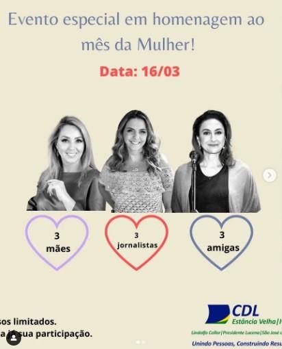 CDL realiza homenagem às mulheres na sede de Ivoti