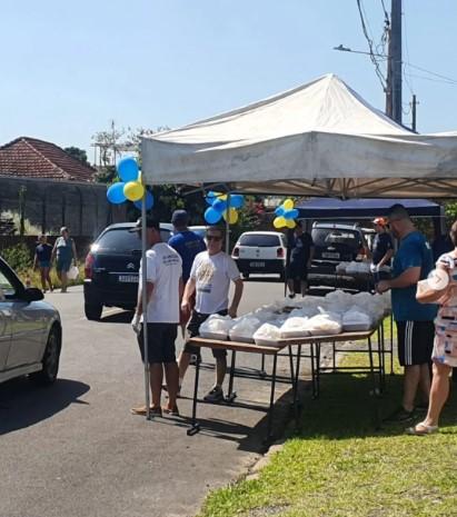 Sucesso garantido na ação do Rotary