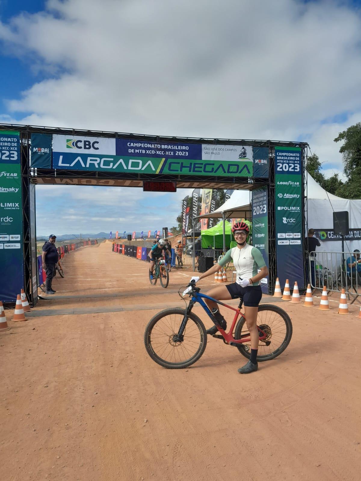 Ciclista de Estância Velha participa do Campeonato Brasileiro de Mountain Bike XCO