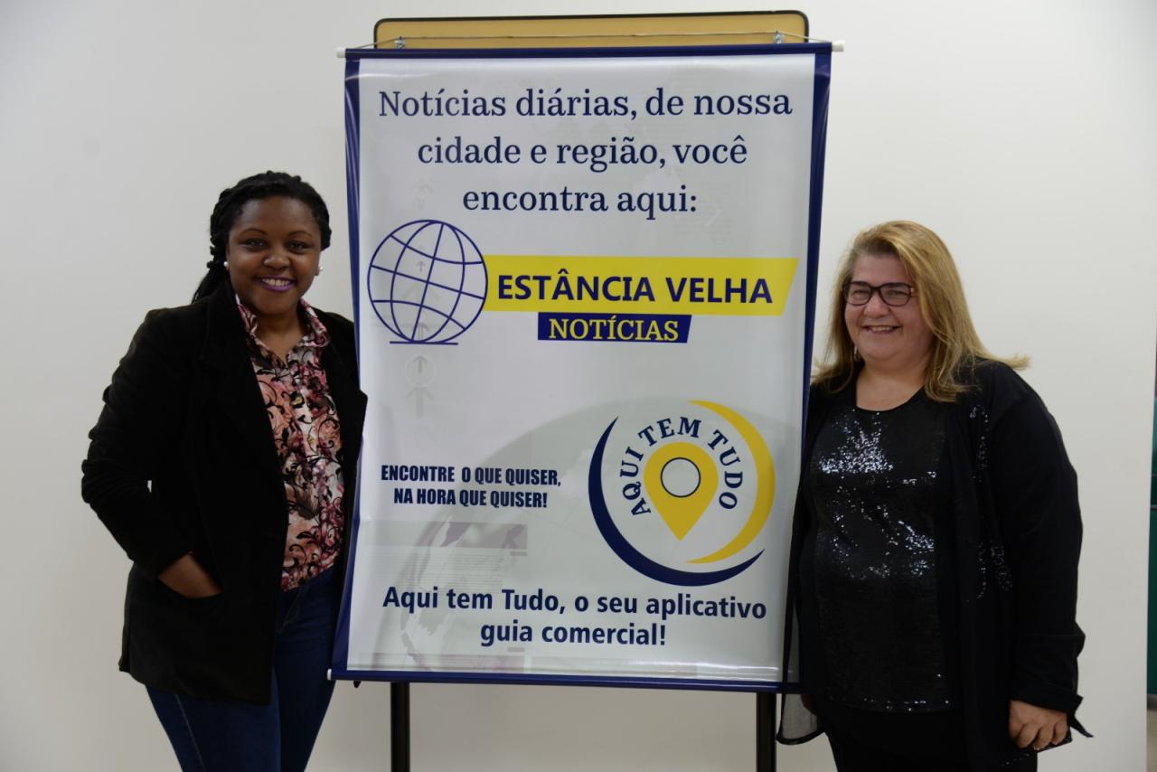 Evento de lançamento do Portal de comunicação de Estância Velha