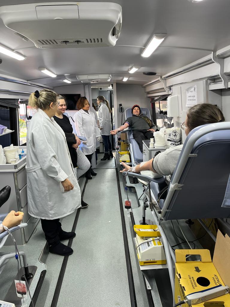 Doação de sangue em Estância Velha