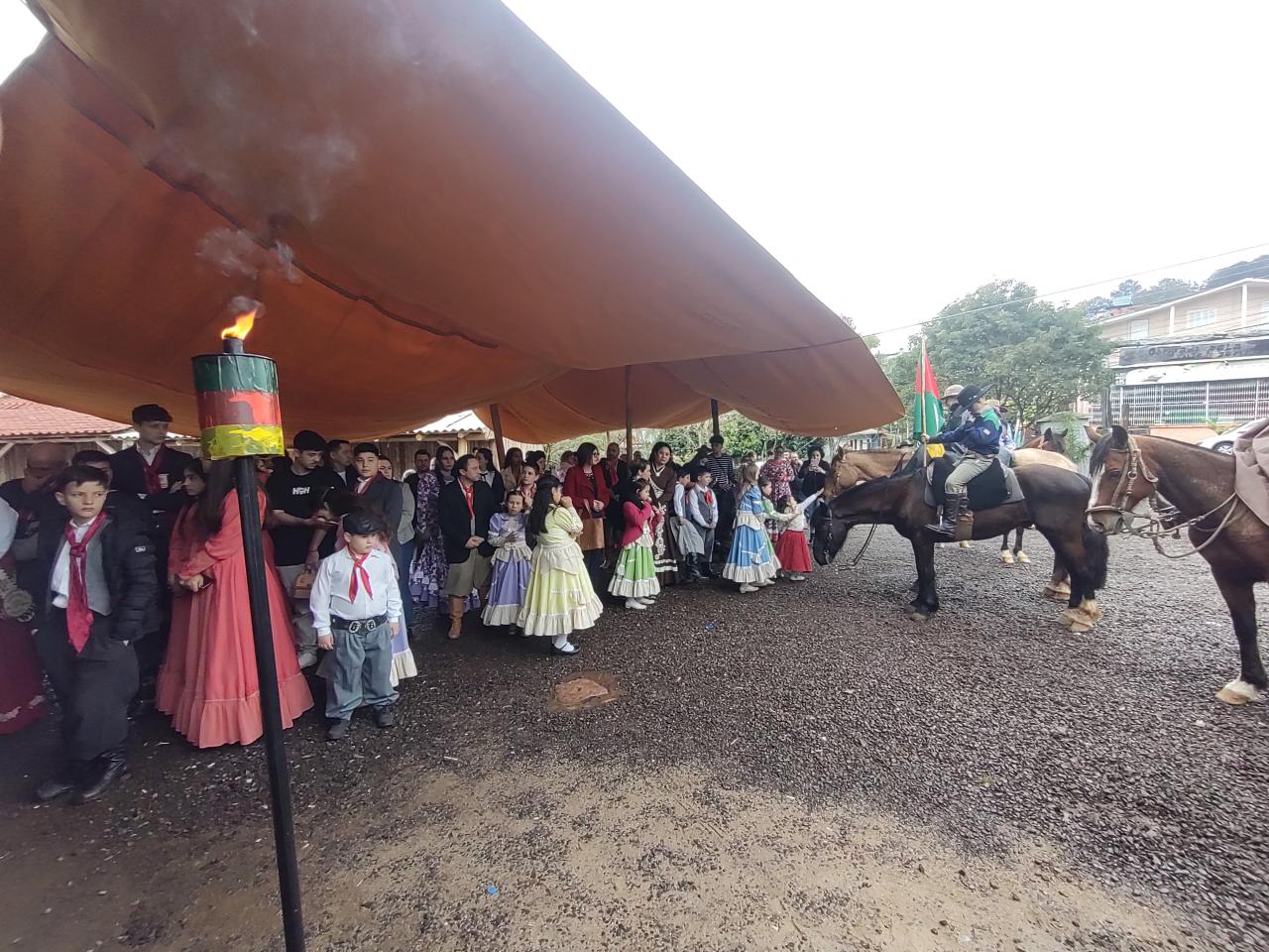 Cancelado o Desfile Farroupilha em virtude da chuva