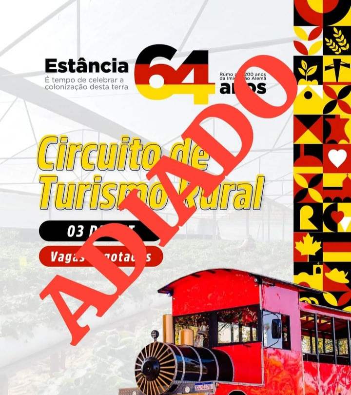 EVENTO ADIADO: Circuito de Turismo Rural