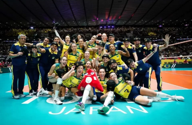 Vôlei feminino: Brasil vence Japão e garante vaga nas Olimpíadas