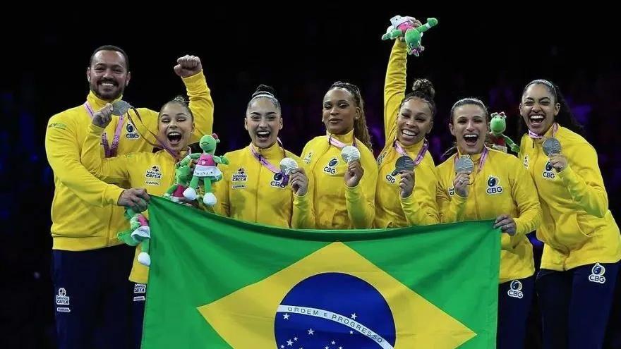 Ginástica Artística do Brasil é prata na Bélgica