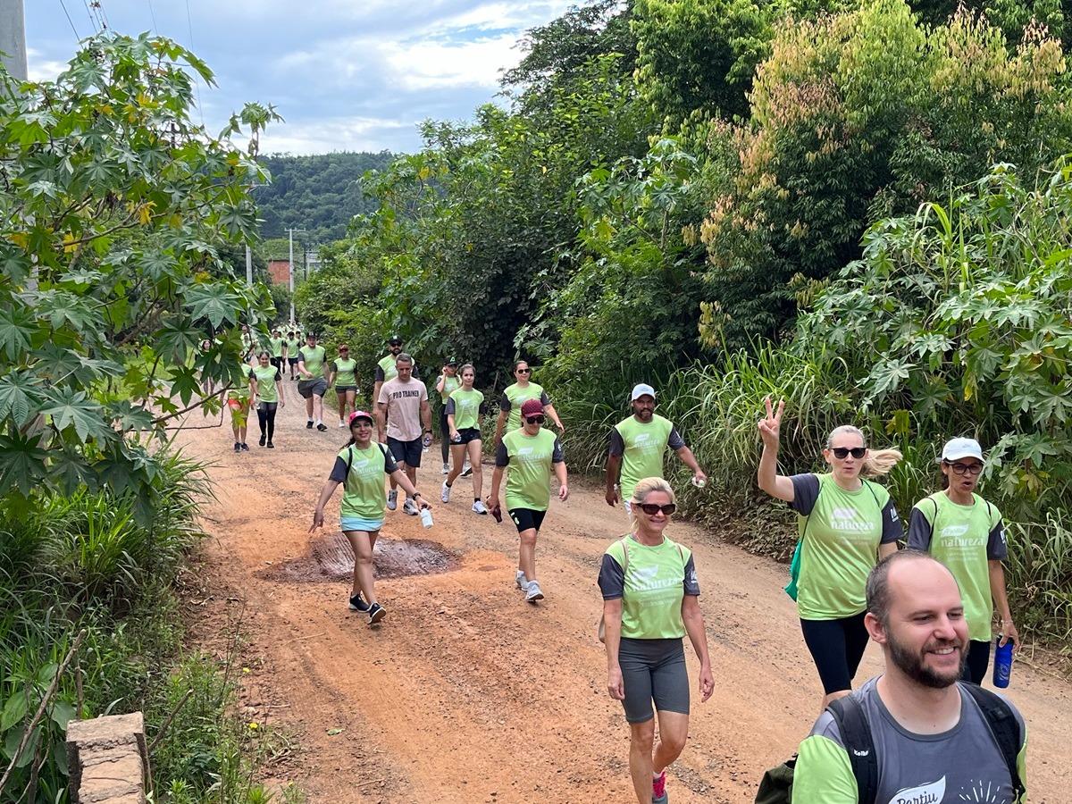 Cerca de 300 pessoas participam do Partiu Natureza