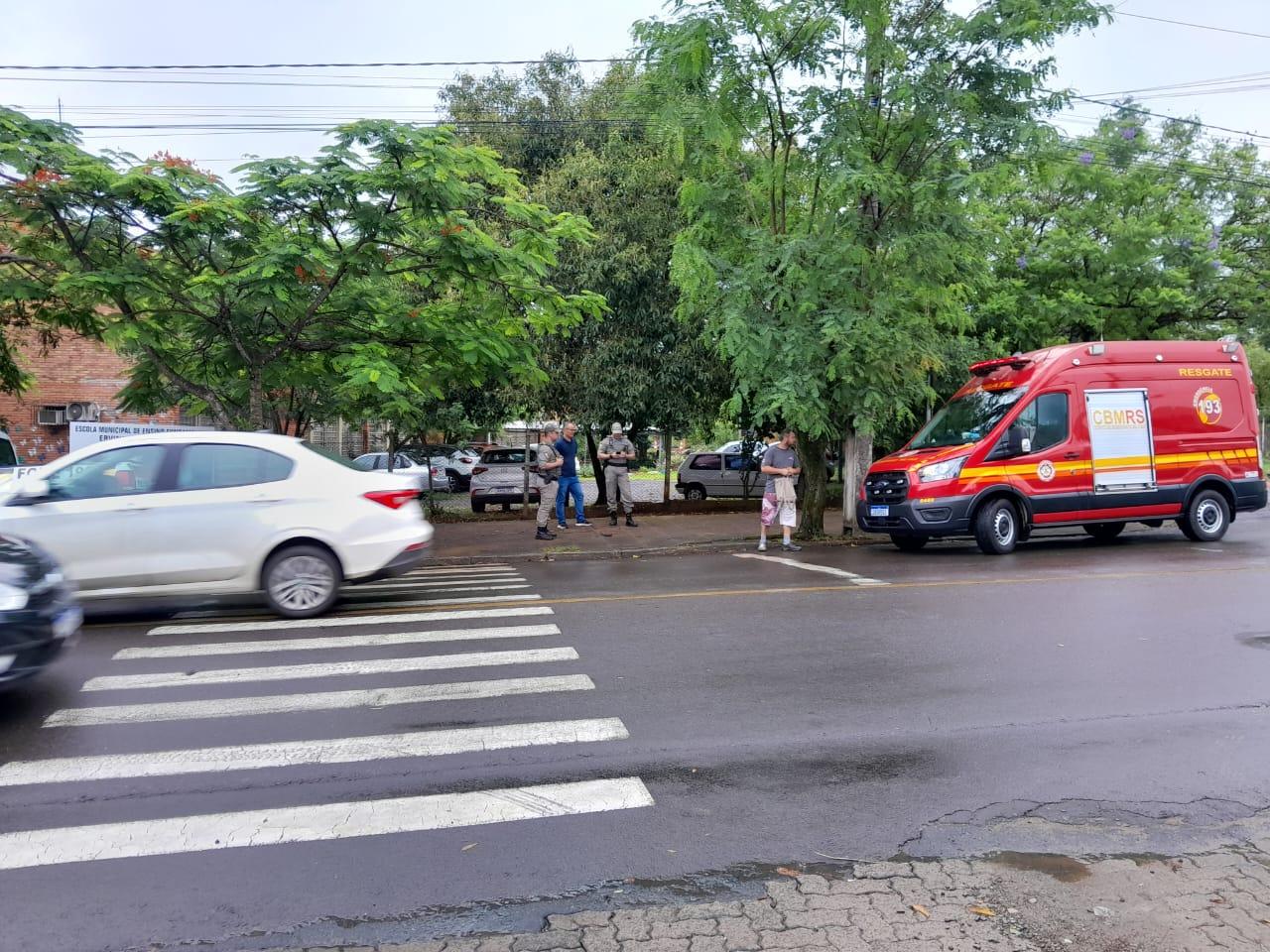 ATUALIZADA: Adolescente atropelada na avenida Walter Klein