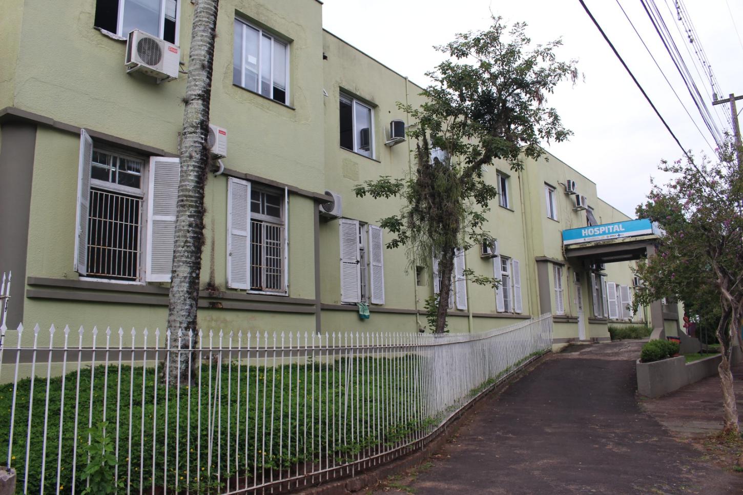 Recepção do hospital é alterada por obras