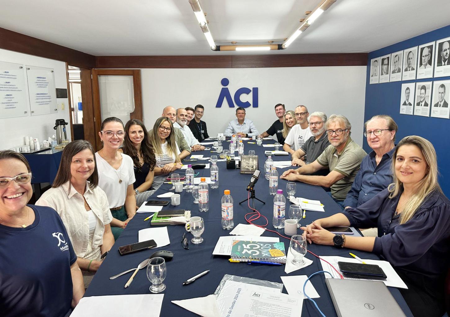 INICIA A NOVA GESTÃO DA ACI PARA 2024/2025