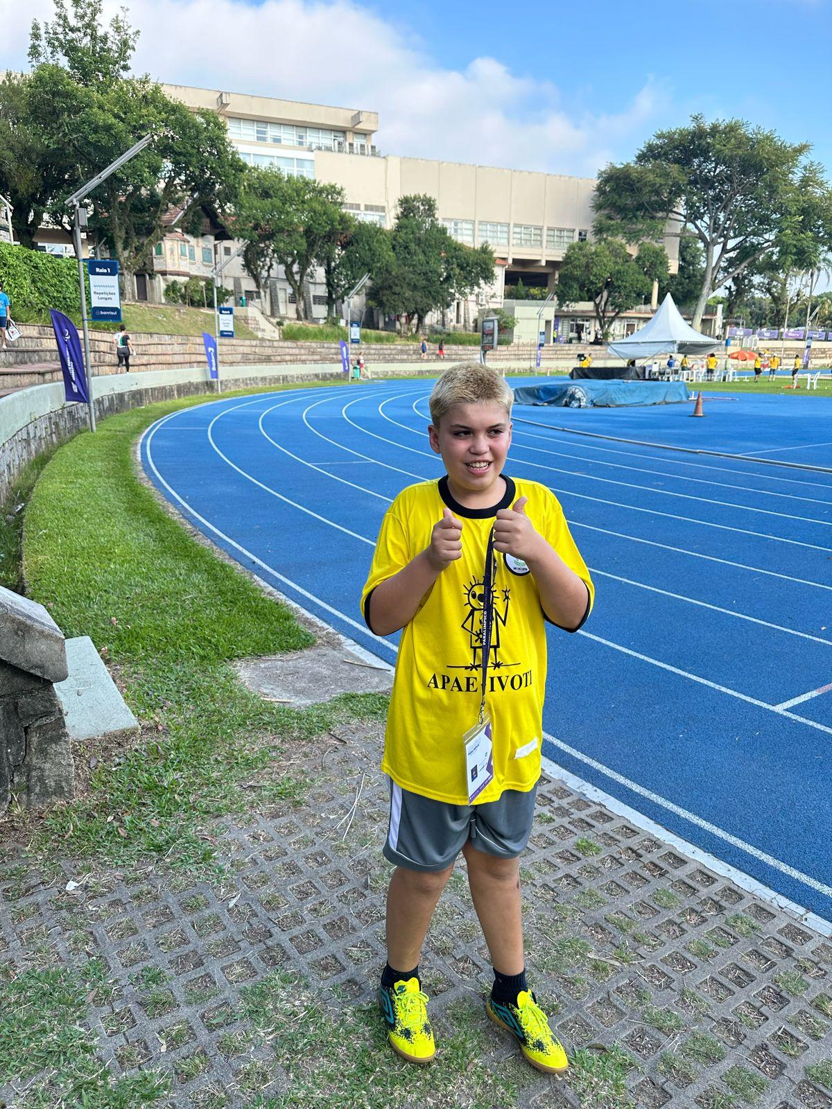 Apae Ivoti tem medalhistas na Estadual das Paralimpíadas Escolares 2024