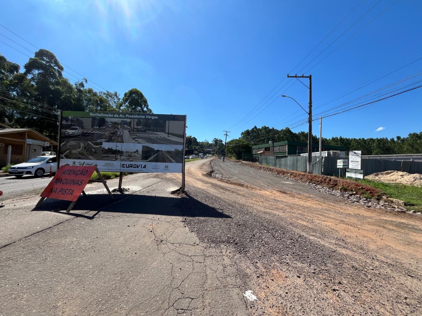 Alteração no trânsito da avenida Presidente Vargas nesta quarta