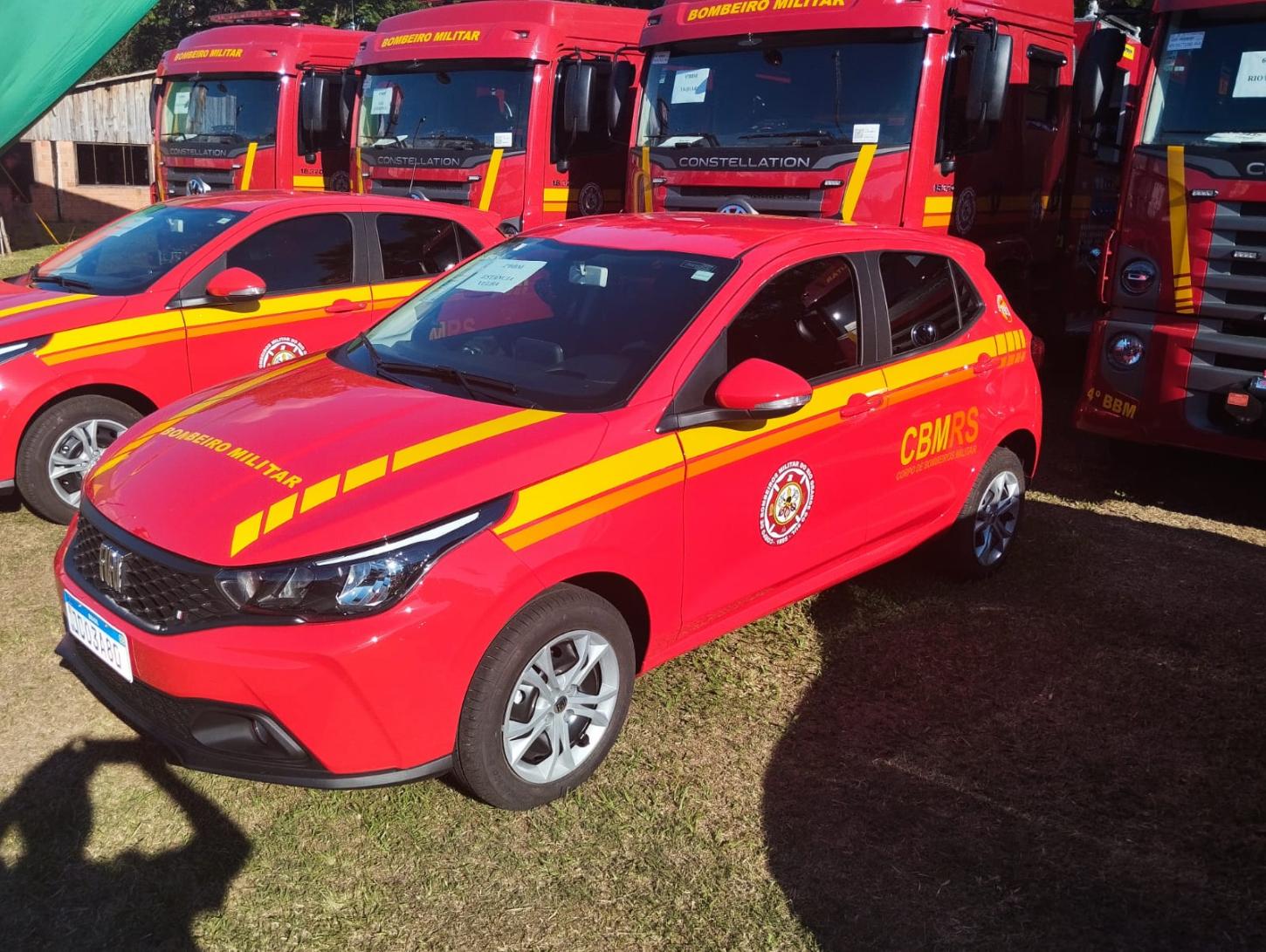 Corpo de Bombeiros recebe veículo novo