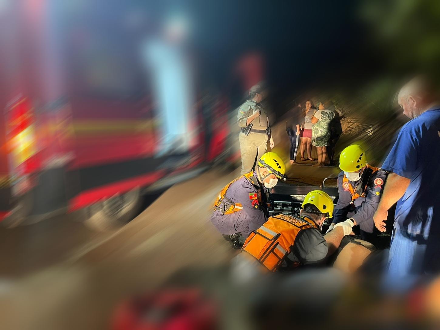 Jovem agredido com paulada em briga