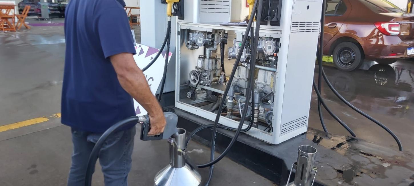 Postos de combustiveis do município foram vistoriados pela Agência Nacional de Petróleo