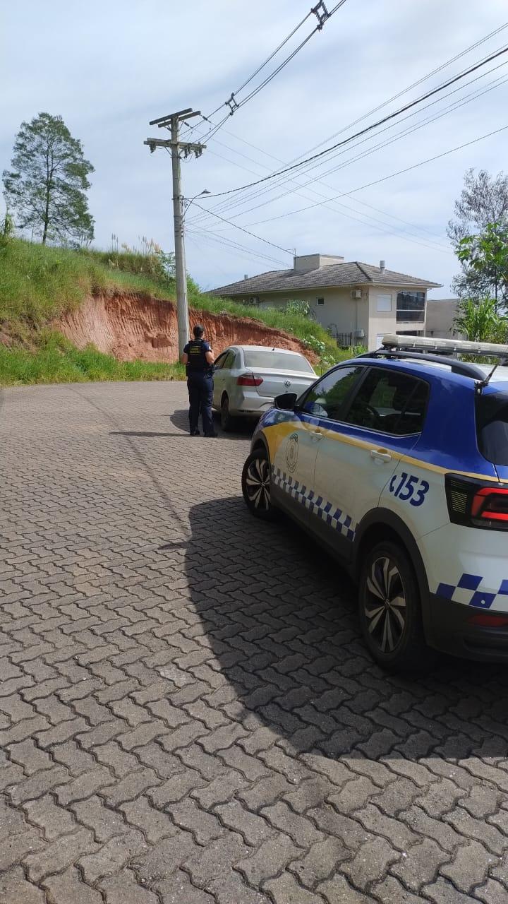 Veículo recuperado pela Guarda Municipal