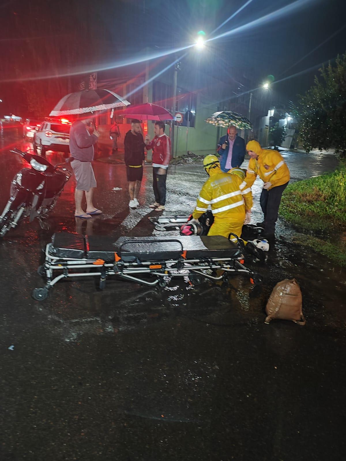Acidente de trânsito no Rincão dos Ilhéus