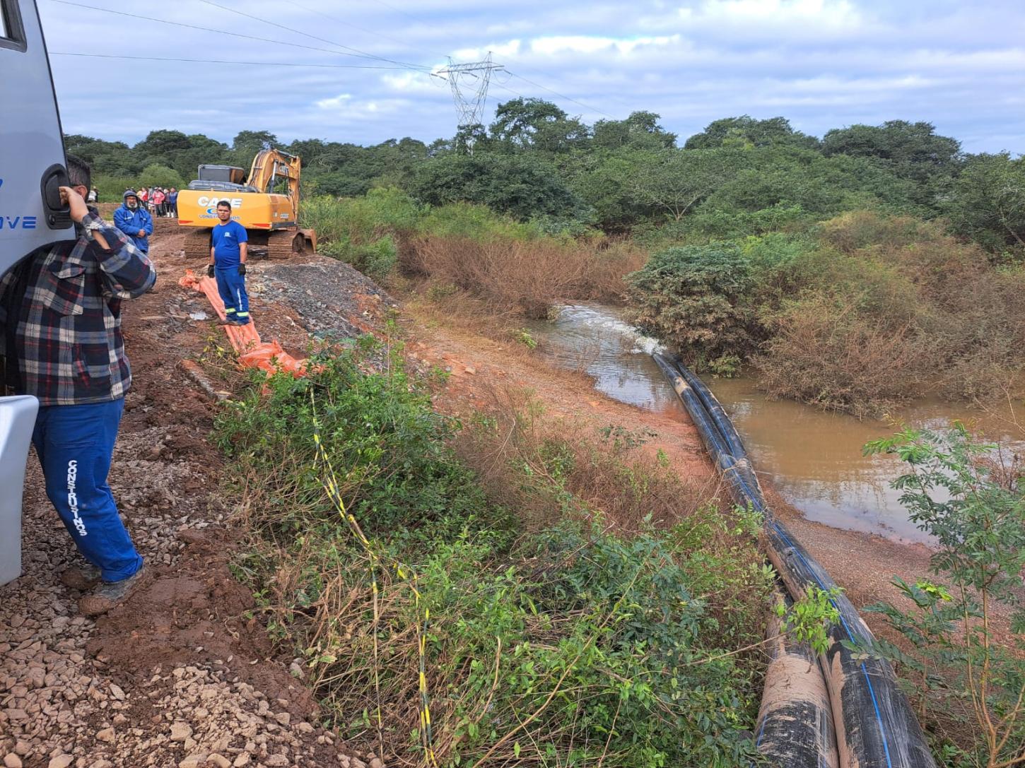 Bombas temporárias atuam em várias frentes em Novo Hanburgo
