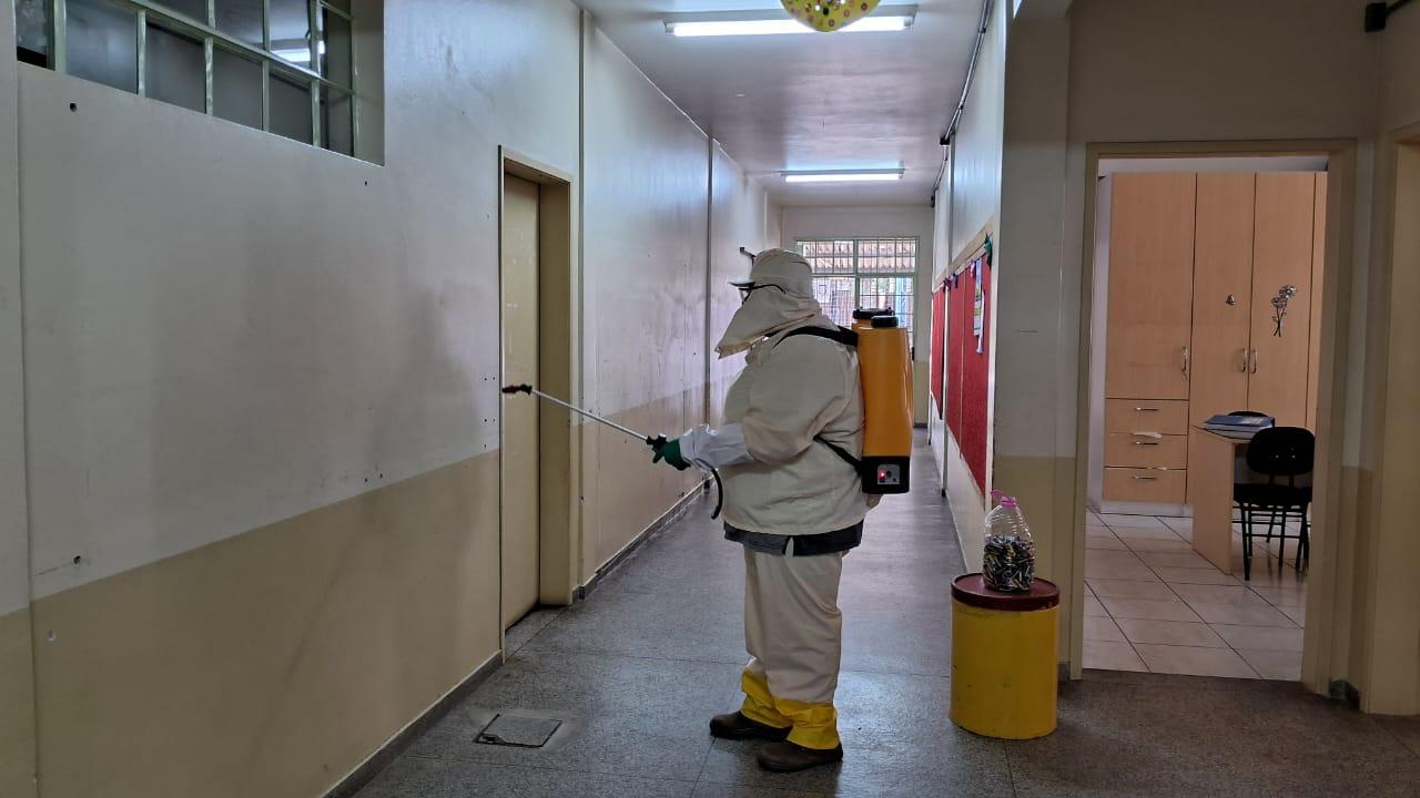Município realiza pulverização neste sábado no combate ao mosquito da dengue