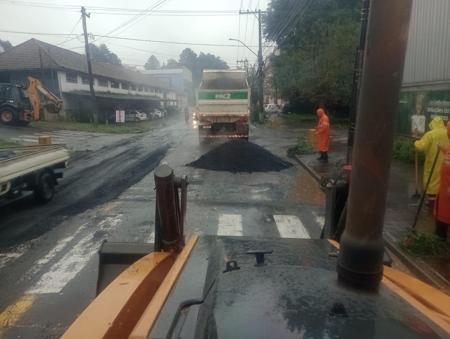 Município terá reparos no asfalto da Rua Rincão