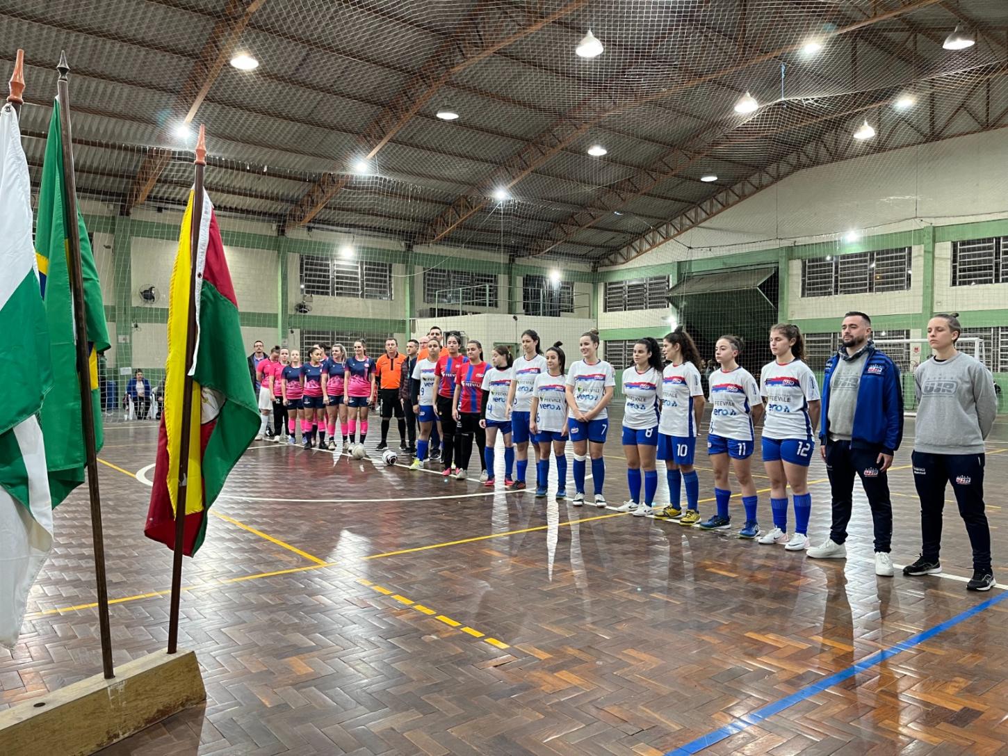 Nesta quarta tem rodada do Aberto de Futsal Feminino