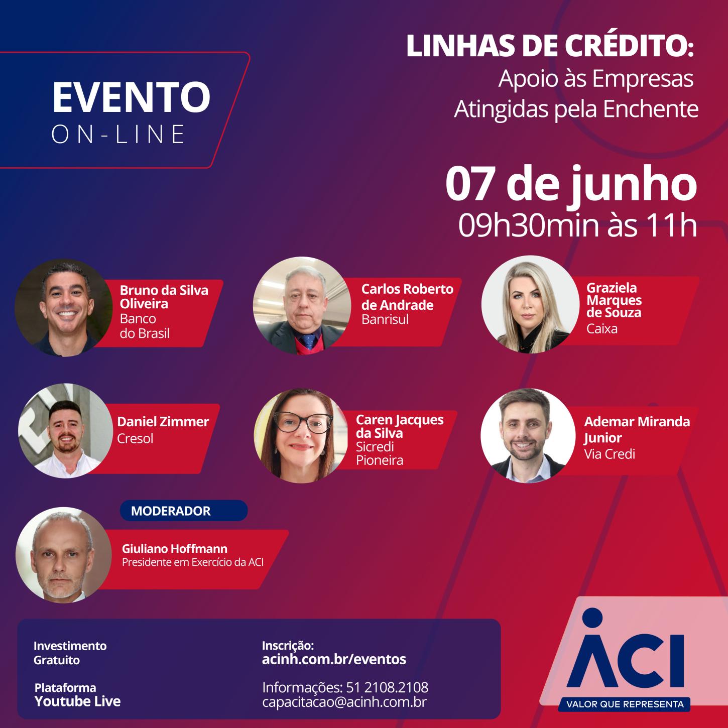 ACI intermedia evento entre Instituições financeiras e empresas atingidas pela enchente