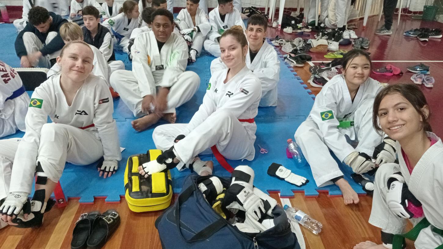 Taekwondo de Estância Velha nos Jogos Abertos de Caxias