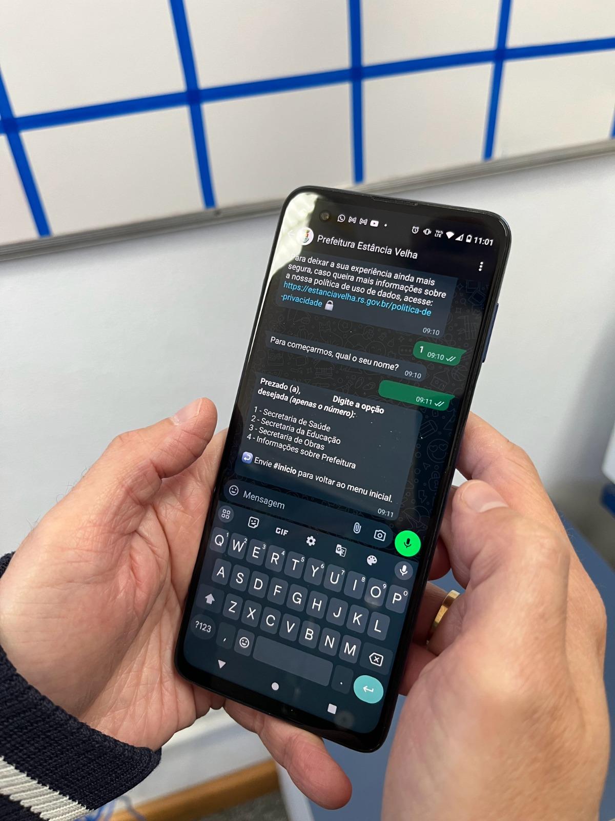UTILIDADE PÚBLICA: prefeitura agora com atendimento pelo Whatsapp
