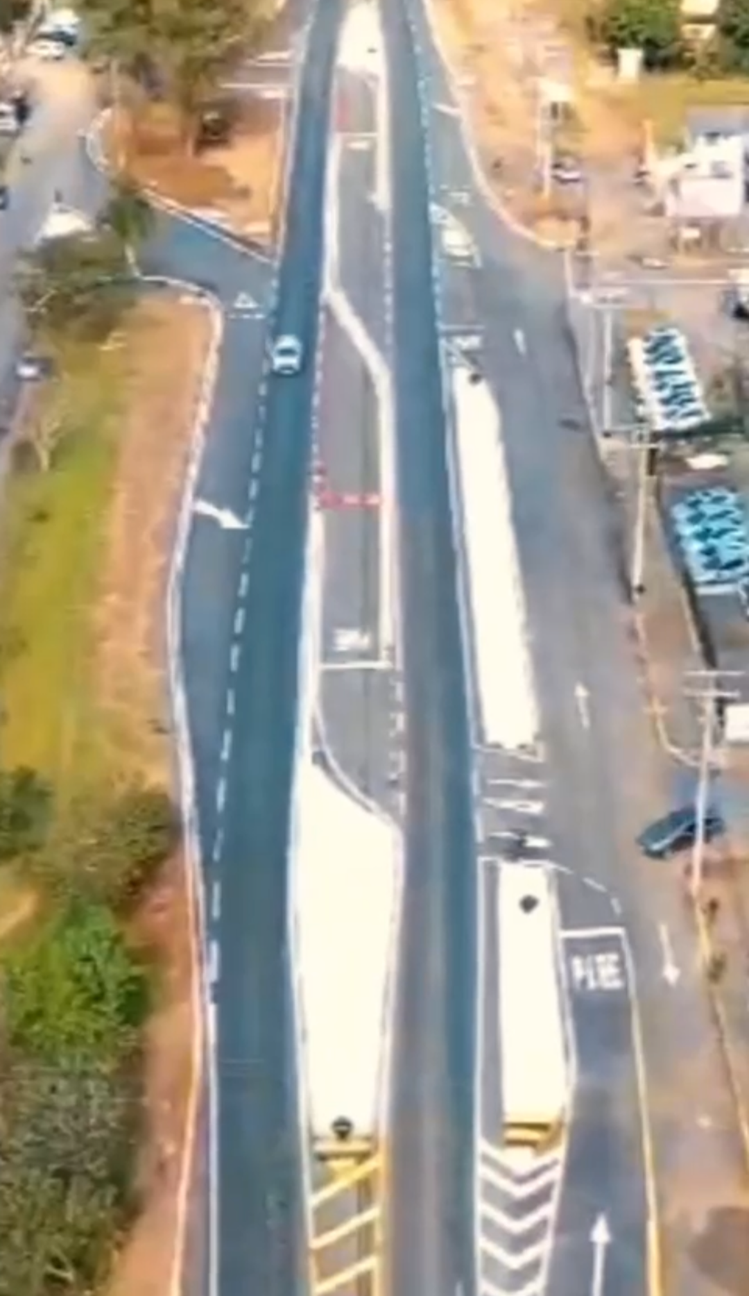 DNIT libera trânsito nas obras de acessos na BR116 em Estância Velha