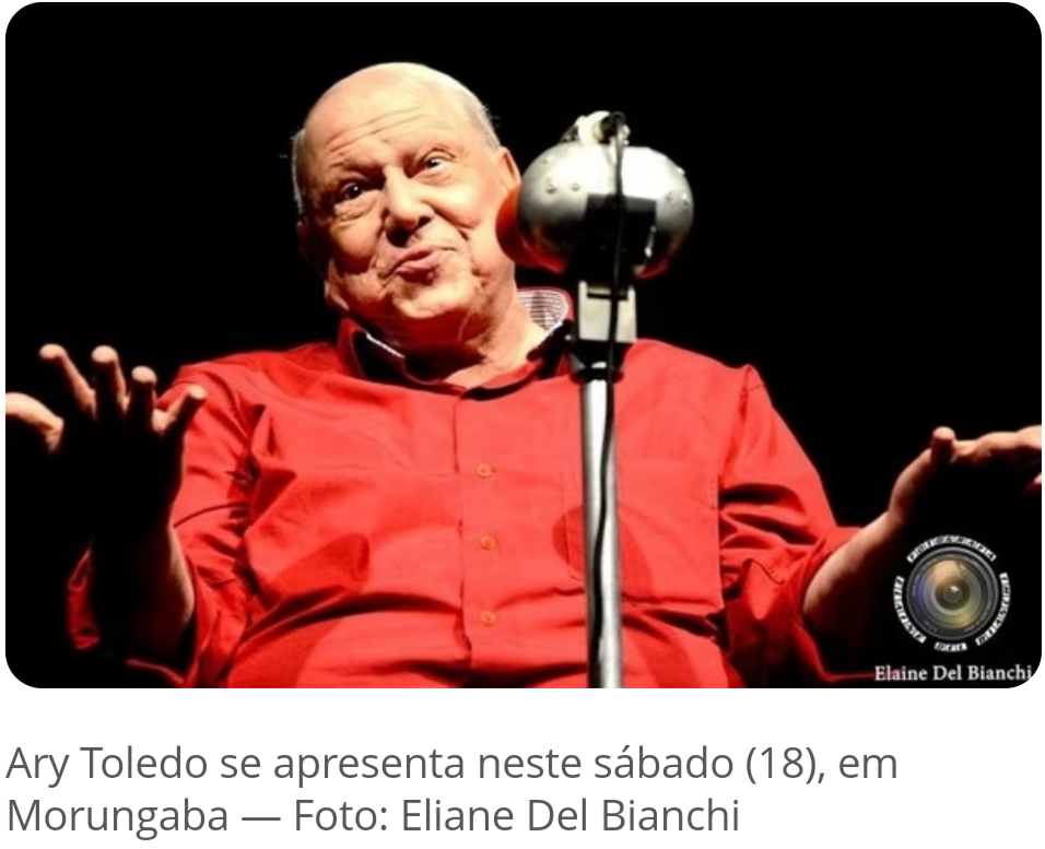 Morre o humorista Ary Toledo aos 87 anos