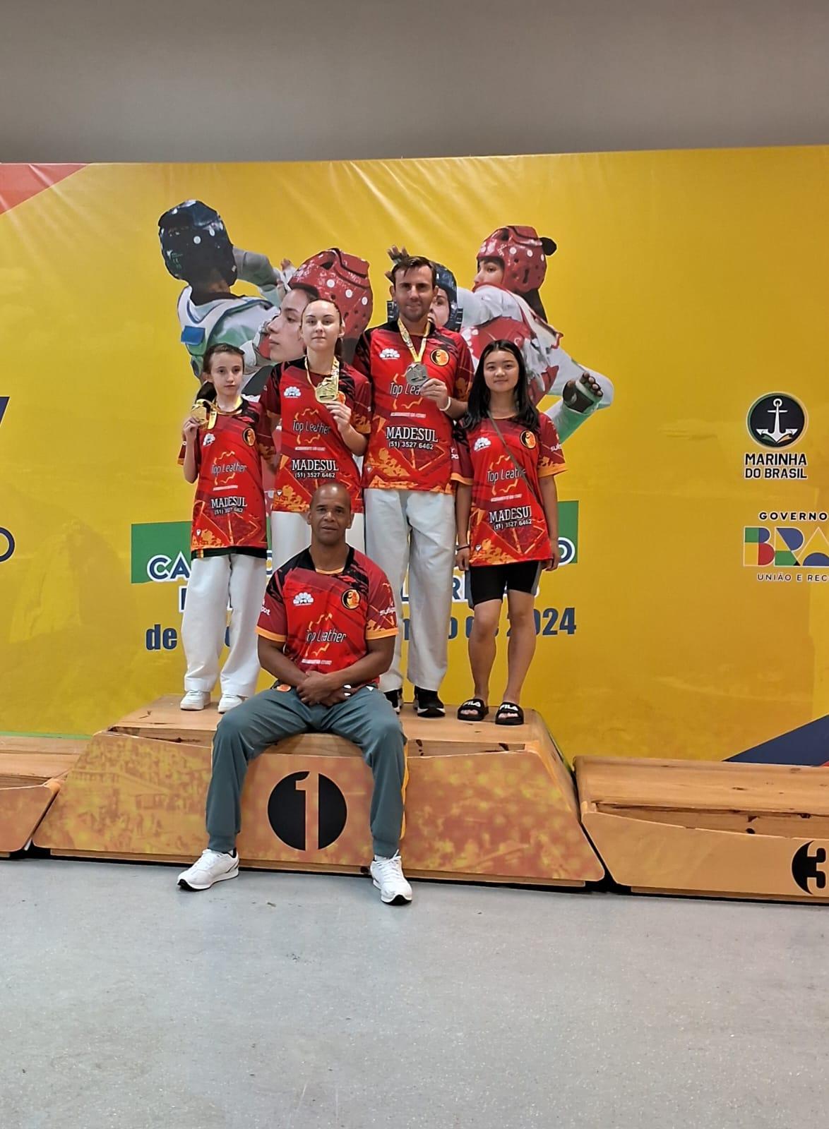 Atletas do Taekwondo garantem bons resultados no Brasileiro no RJ