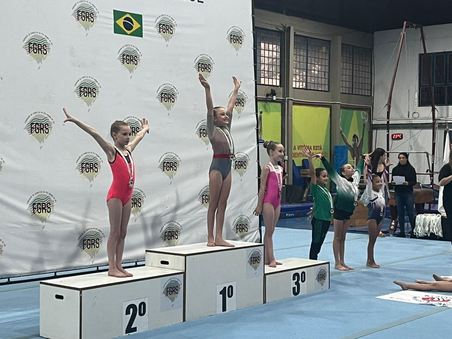 Ginastica Artística se destaca em evento da FGRS