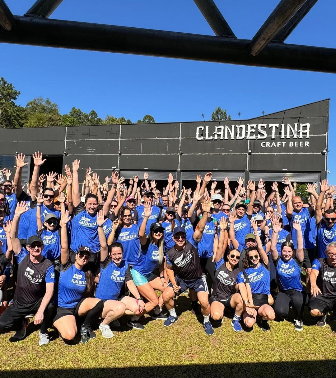 Sucesso garantido o Partiu Natureza reuniu mais de 300 participantes