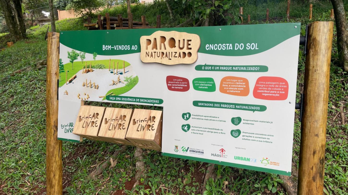 Município inaugura primeiro parque naturalizado