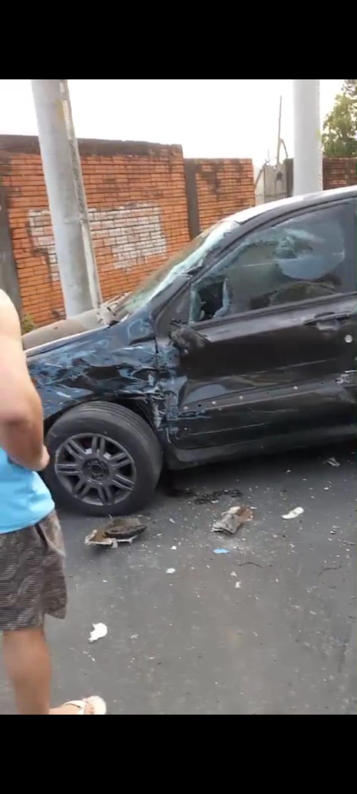 GCM prende condutor que tentou fugir de acidente