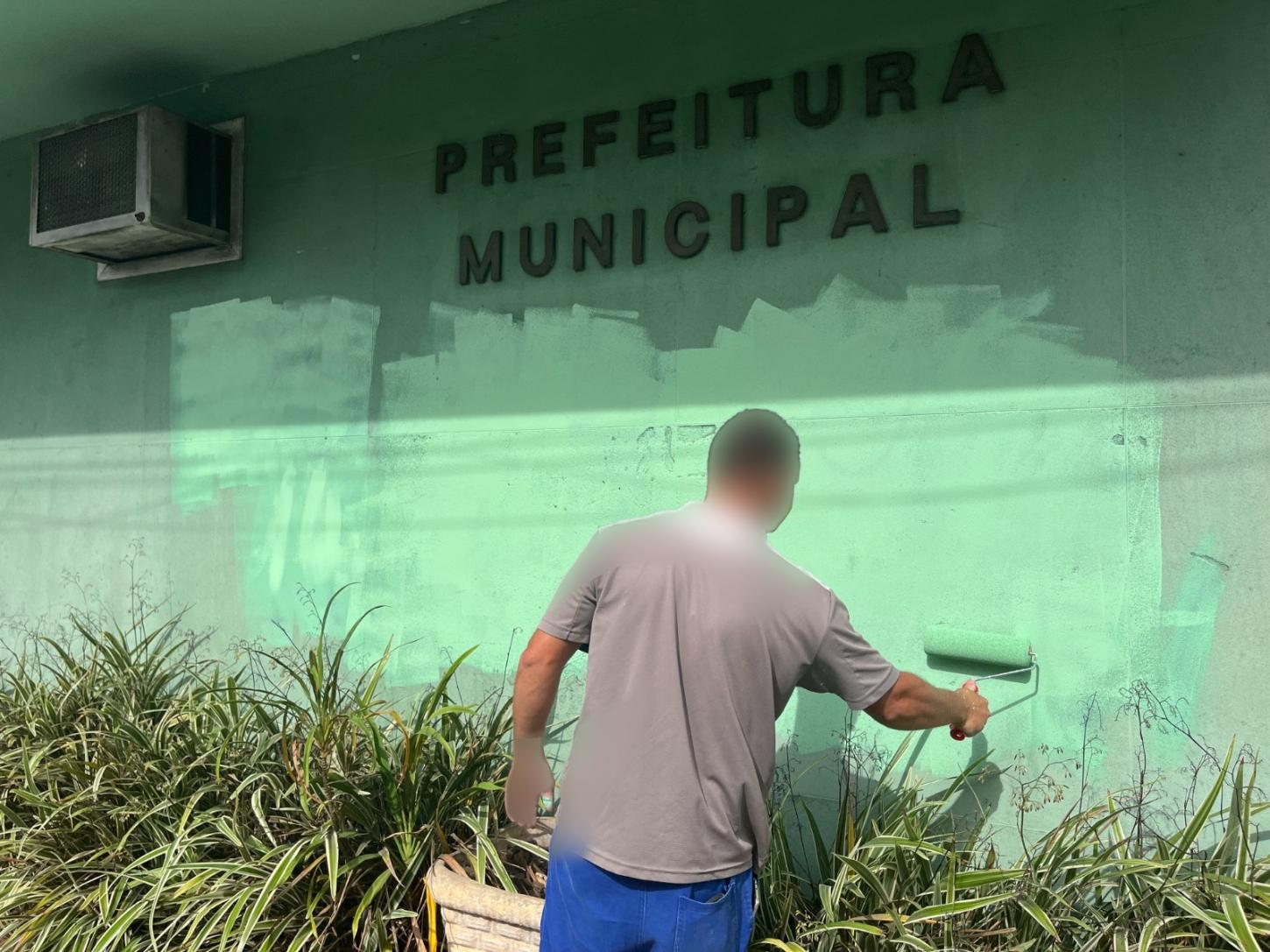 Município identifica e denuncia autor de danos ao patrimônio público e privado