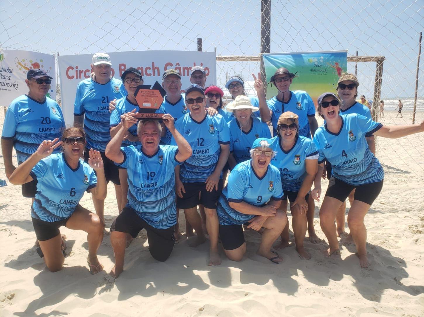 Câmbio de Estância Velha conquista 3° lugar na Copa Imbé Sênior