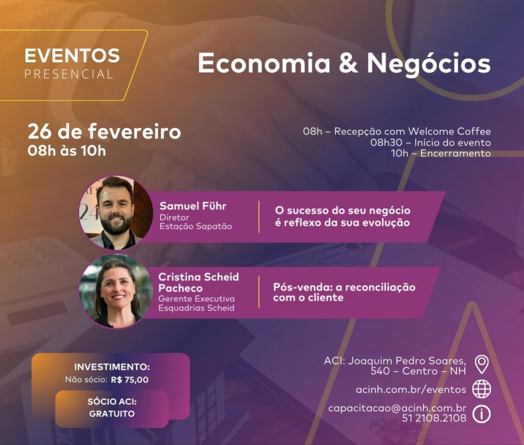 Estação Sapatão e Esquadrias Scheid apresentam  seus cases de gestão em evento na ACI