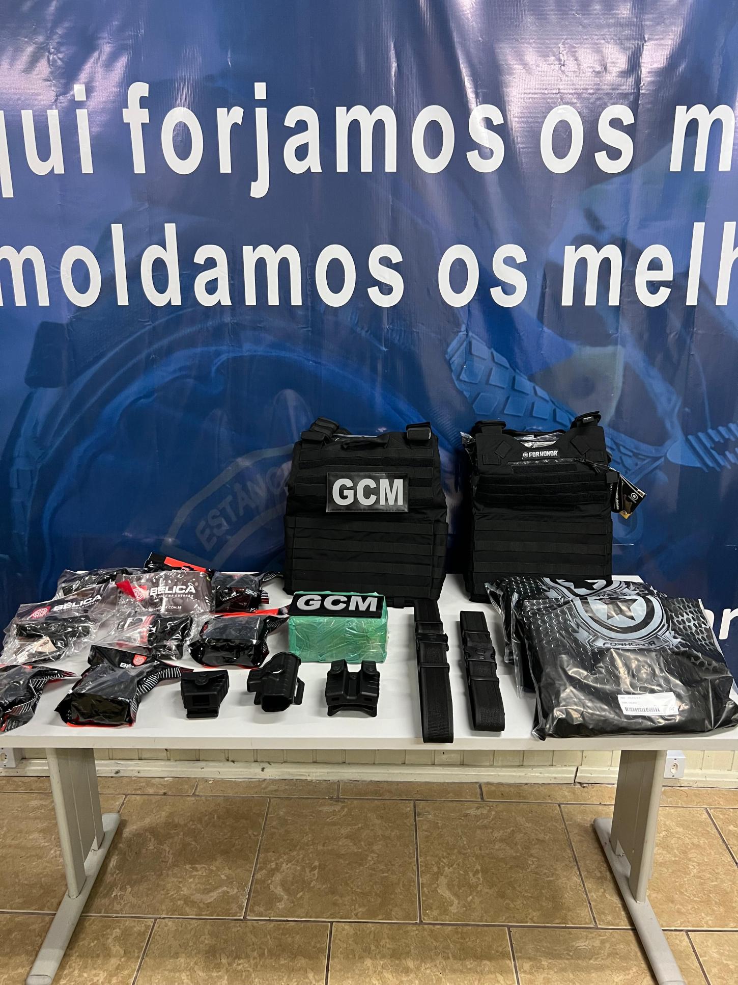 GCM recebe novos equipamentos para agentes