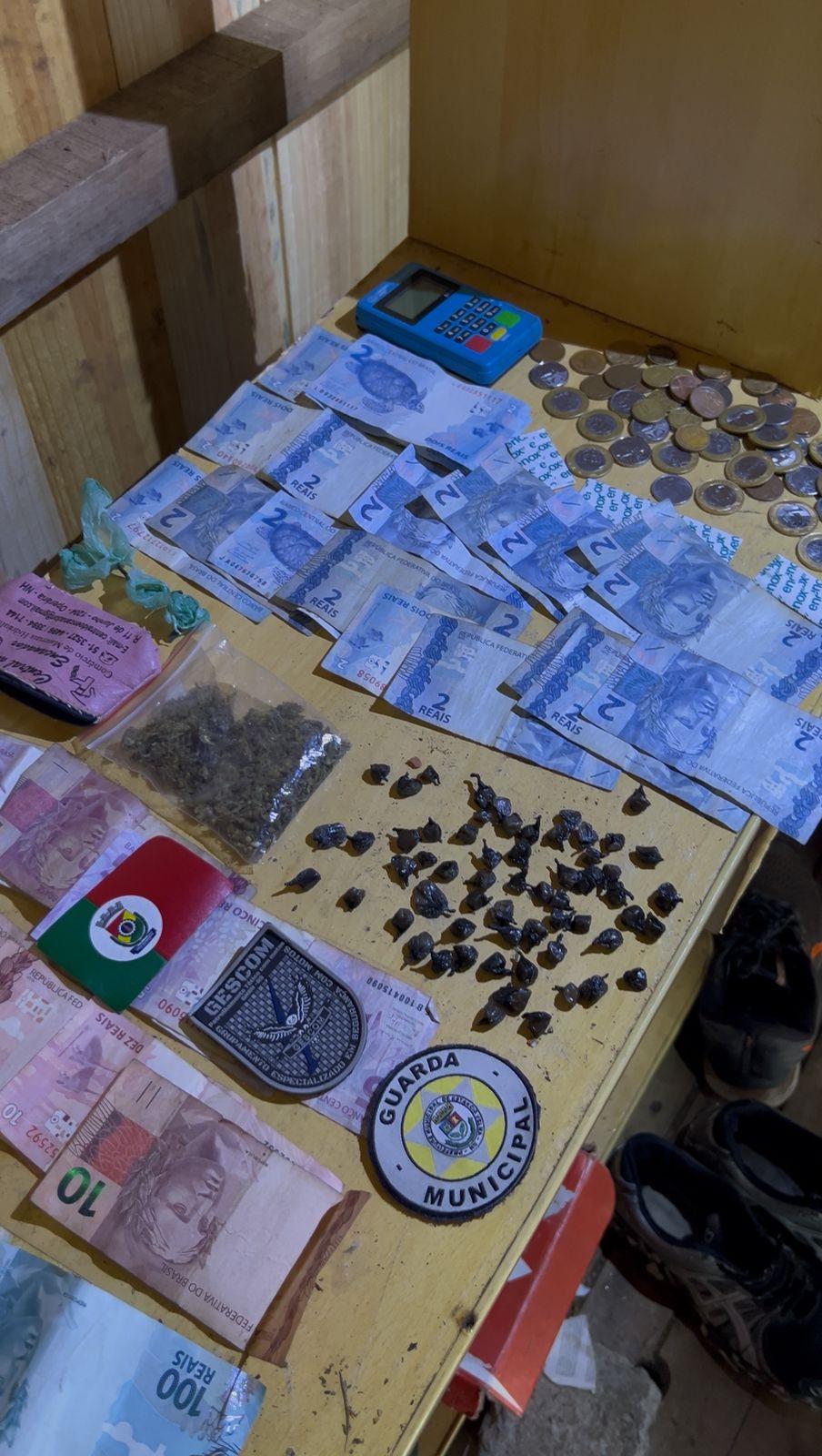 DURANTE OPERAÇÃO INTEGRADA, HOMEM É PRESO POR TRÁFICO DE DROGAS