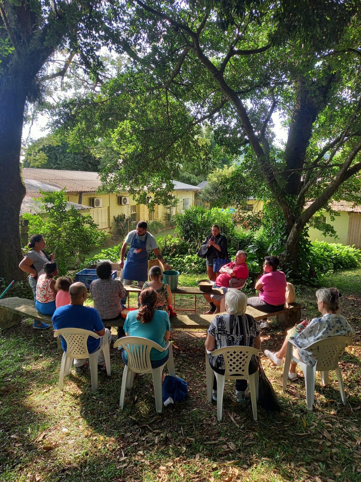 Serviço de Convivência do CRAS tem Oficina de Sabão em Estância Velha