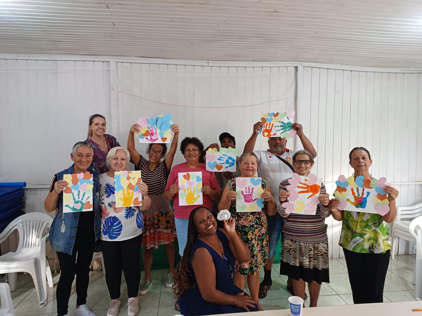 CRAS Estância Velha realiza atividade quinzenal do Grupo de Convivência