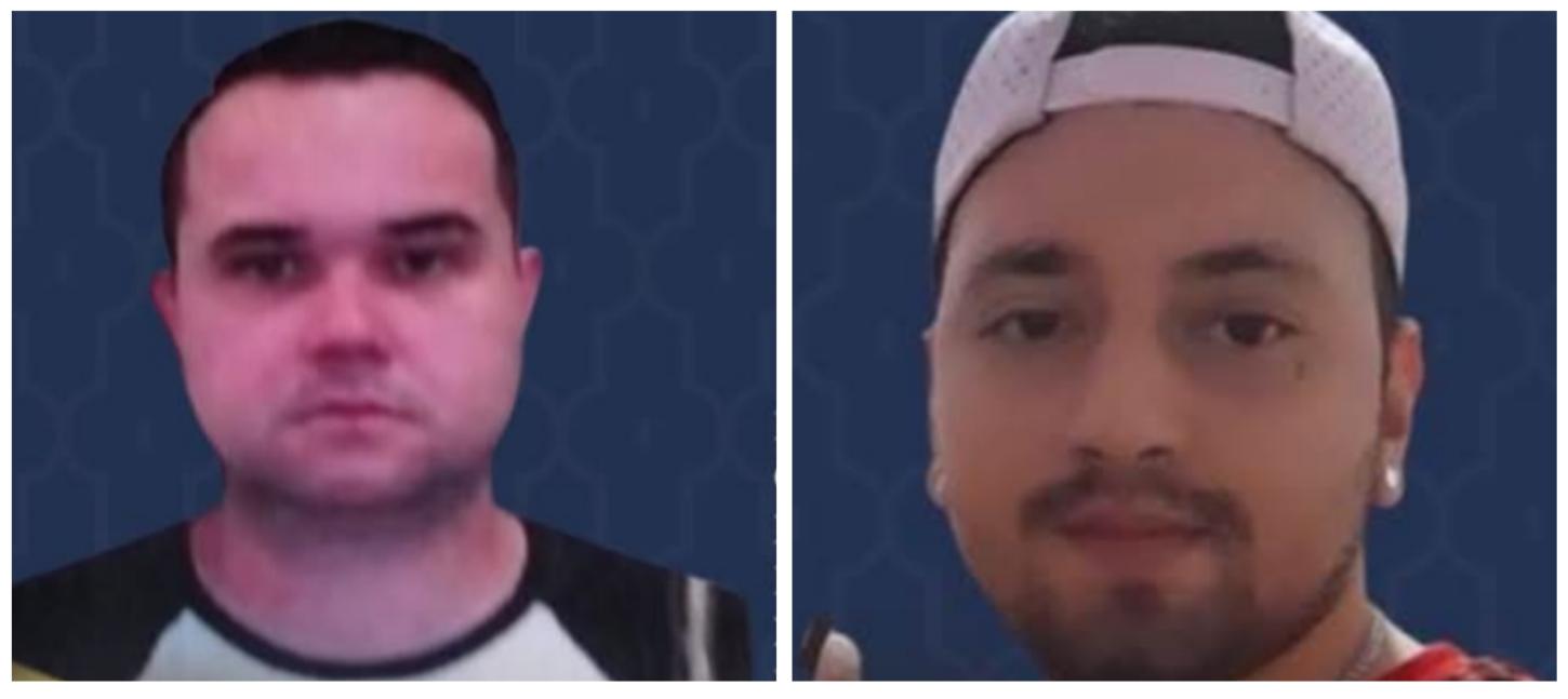 Identificados como Gilmar Pereira Homem e Giovani Colbe, as vítimas do duplo homicídio