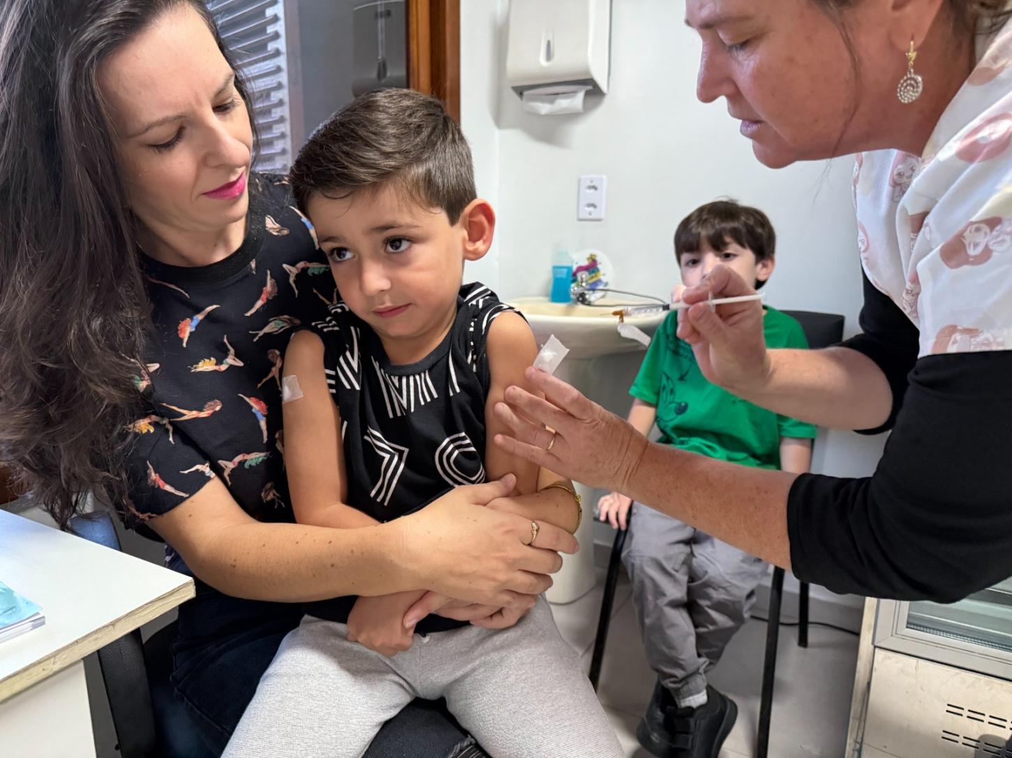 Município aplicou 500 doses de vacina contra gripe no Dia D