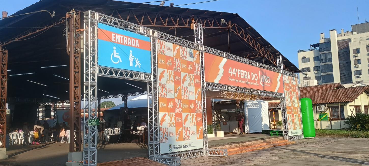 De 27 de junho a 6 de julho prestigie a 44ª Feira do Livro de Estância Velha