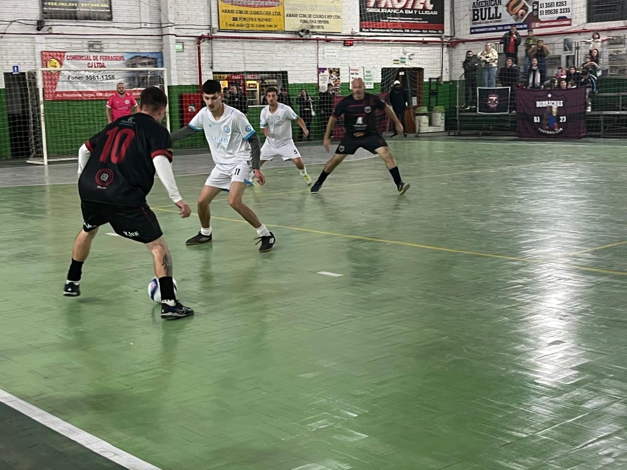 Resultados da primeira rodada do Municipal de Futsal Masculino