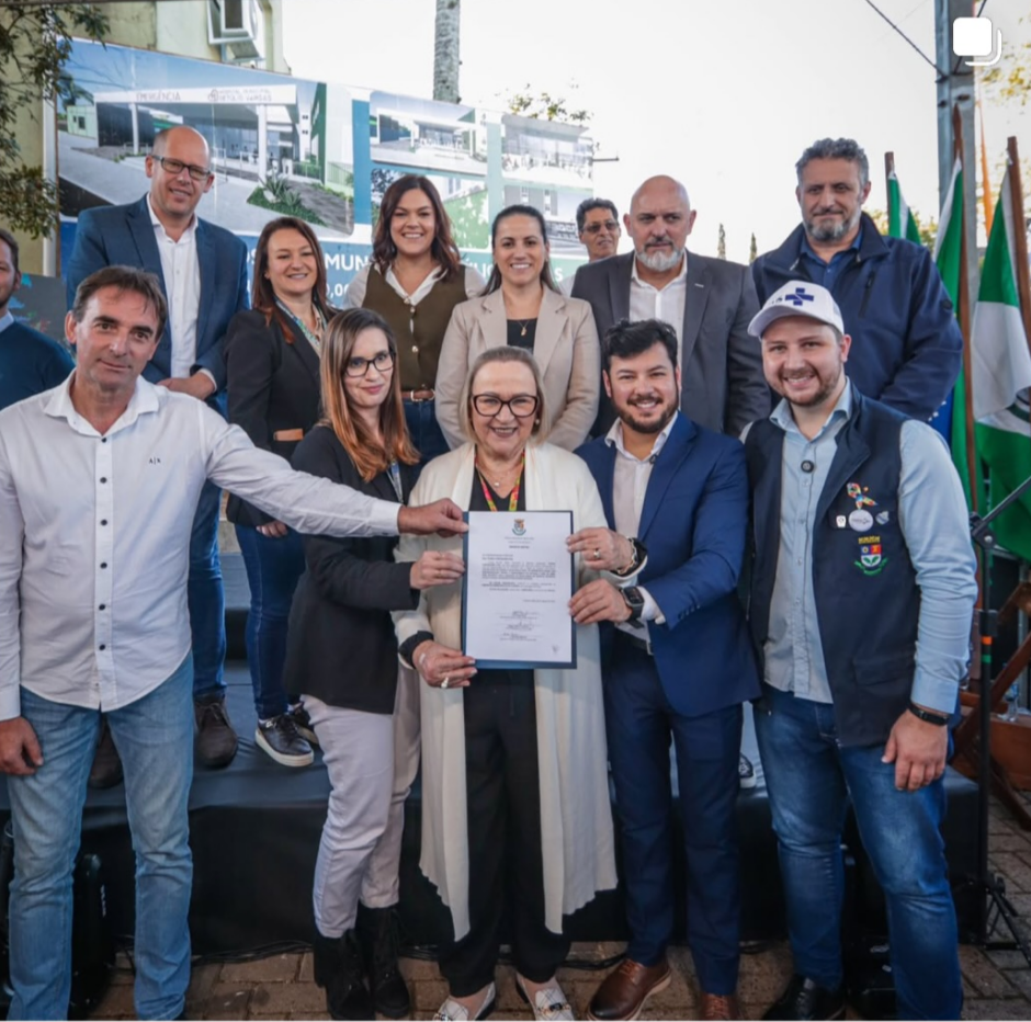 Estância Velha inicia obra do novo anexo do Hospital, no mês em que a instituição completa 86 anos