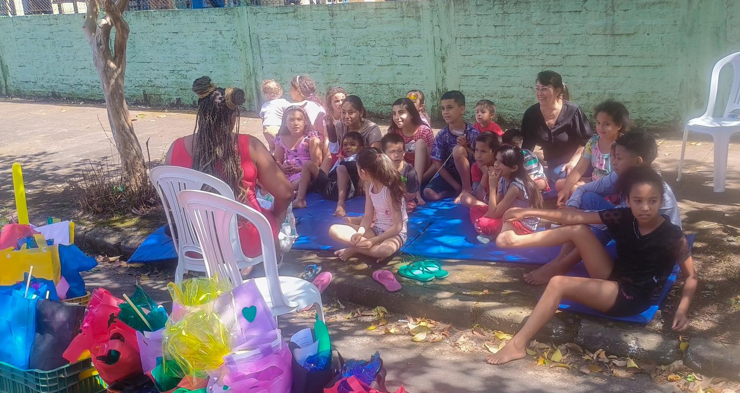 Festa das crianças para as famílias atendidas na Assistência Social