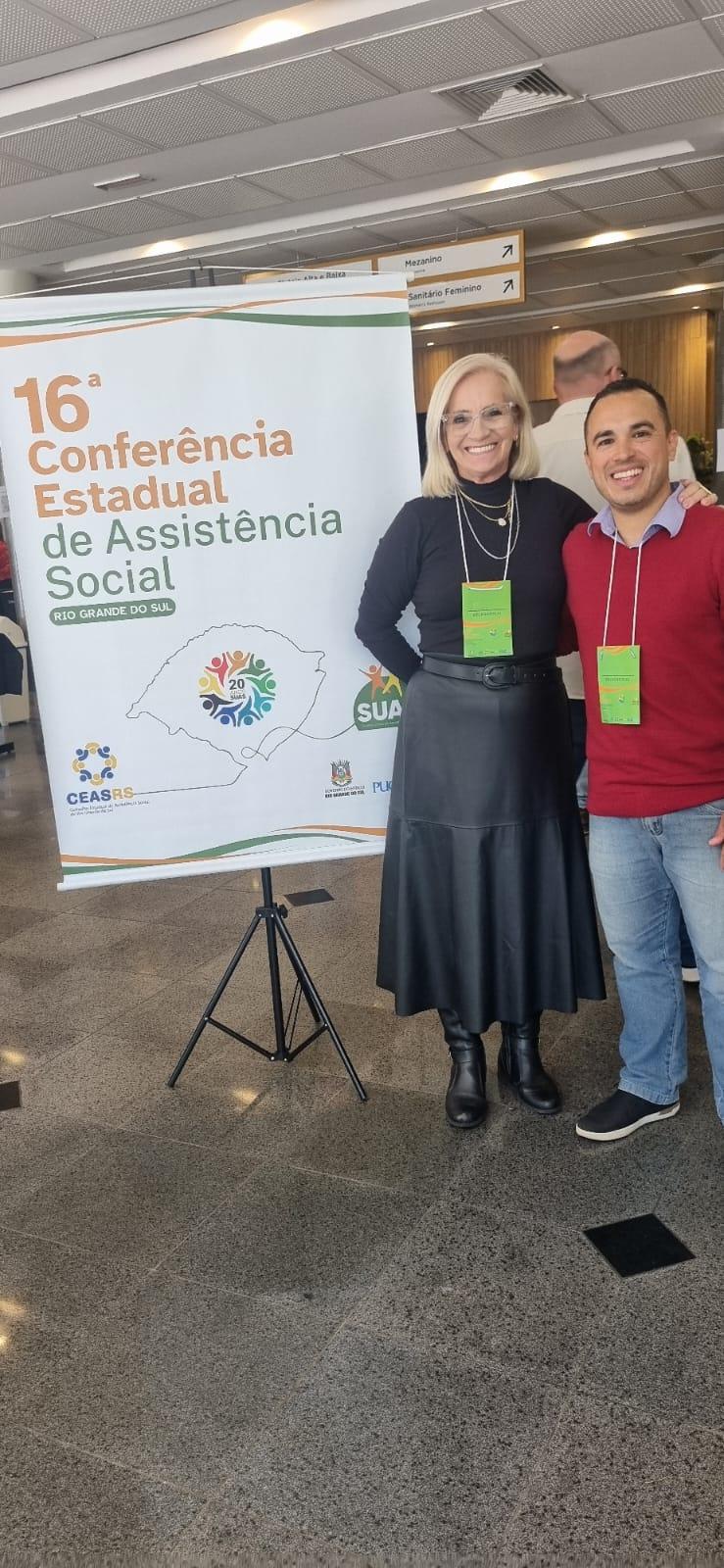 Participação do município na 16ª Conferência Estadual de Assistência Social
