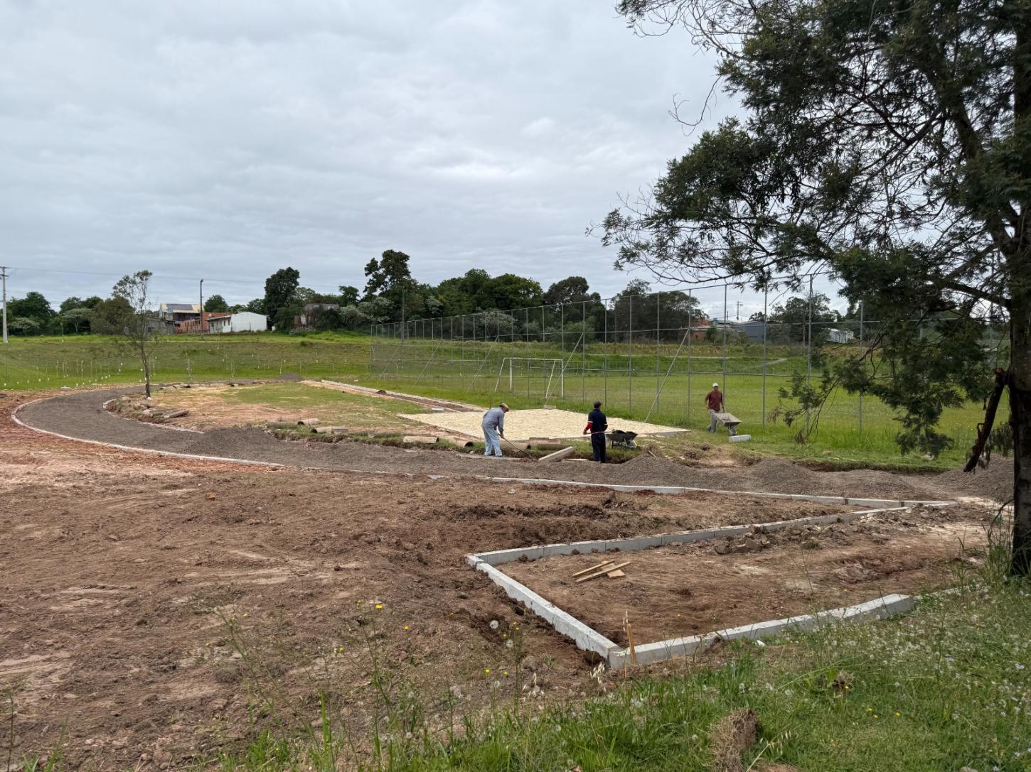 Revitalização no Complexo Esportivo do bairro Campo Grande