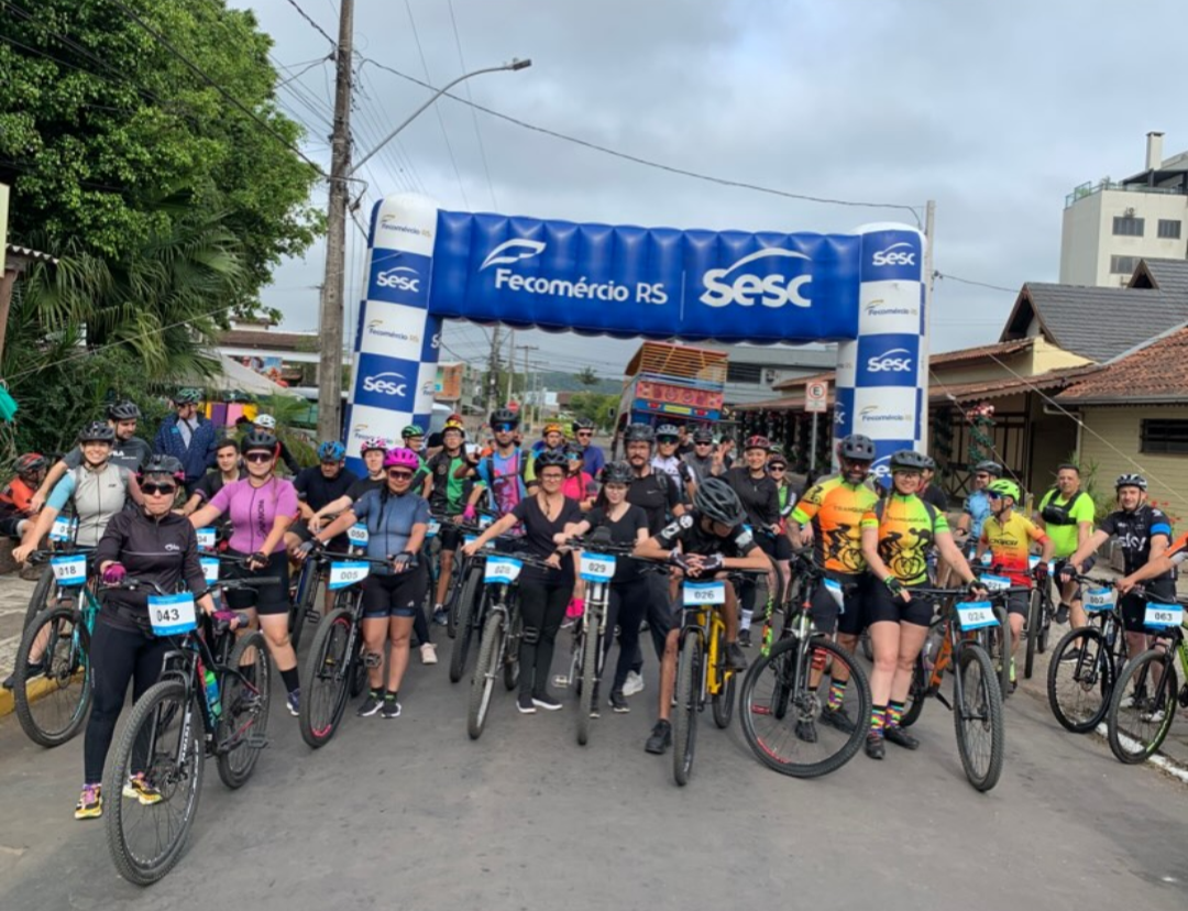 Cicloturismo de Estância Velha movimentou o domingo